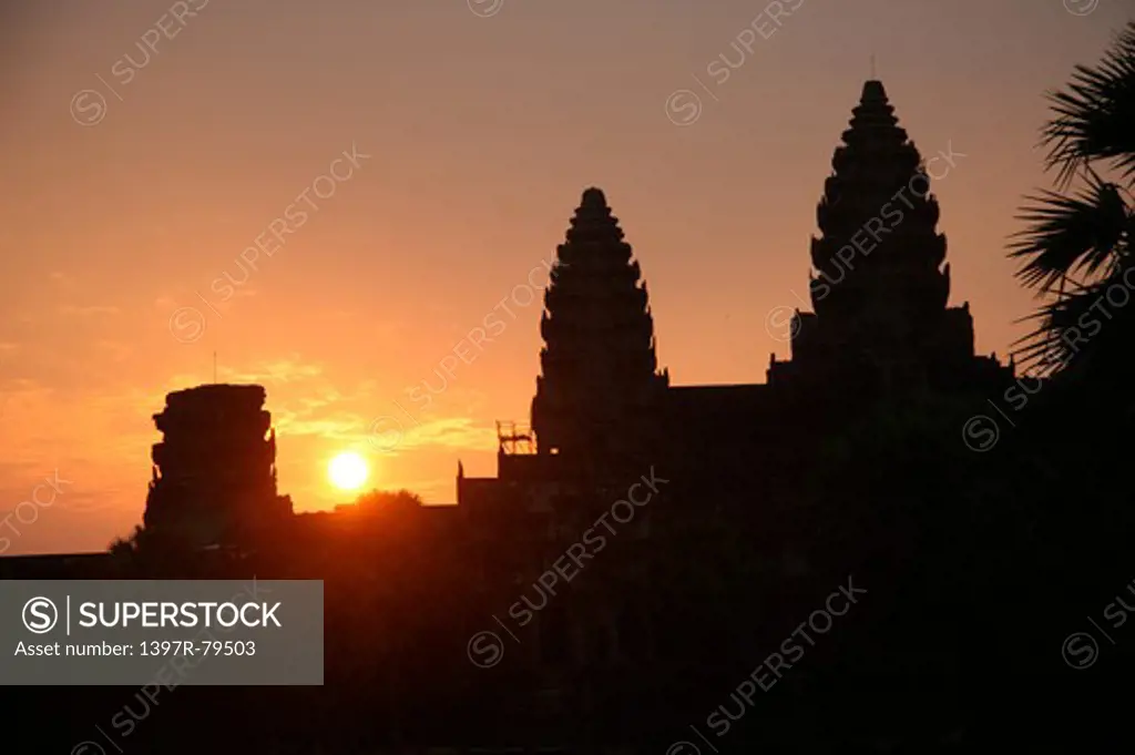 Sunrise on angkor wat,Cambodia,Asia
