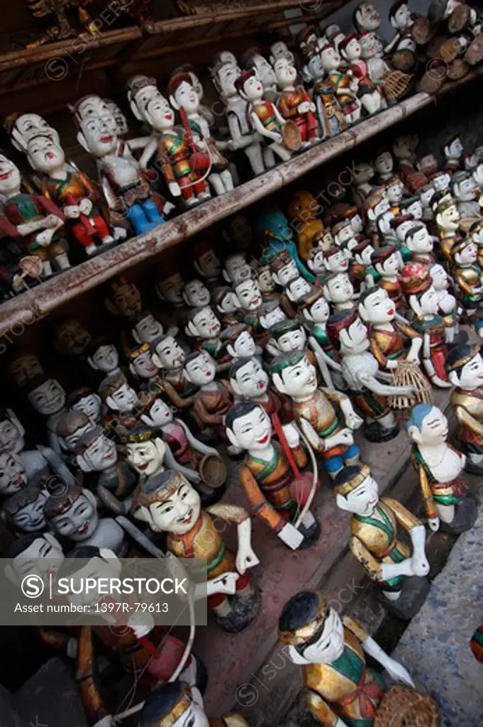 shop of water puppets,Vietnam,Asia