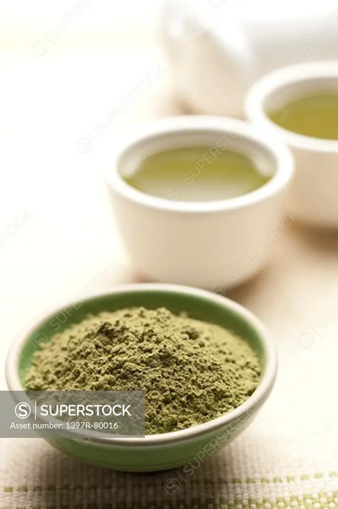 Powdered Green Tea, Matcha, Tea,