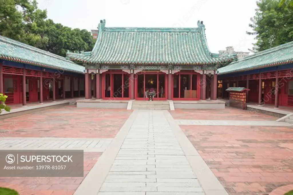 Koxinga Shrine, Historic Relics, Tainan, Taiwan, Asia,