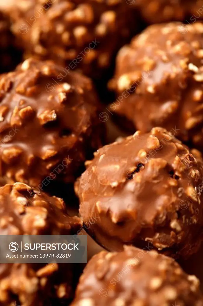 Close-up of  chocolates