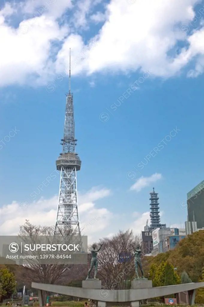 Park, Television Tower, Aichi Prefecture, Japan, Asia,