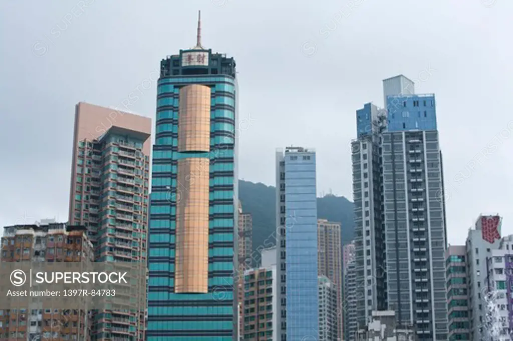 Asia, Hong Kong, Hong Kong Island, City Street,