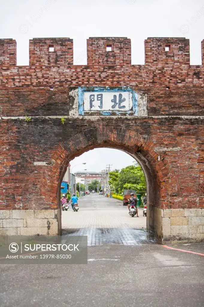 Pingtung, Taiwan, Asia, North Gate, Historic Relics,