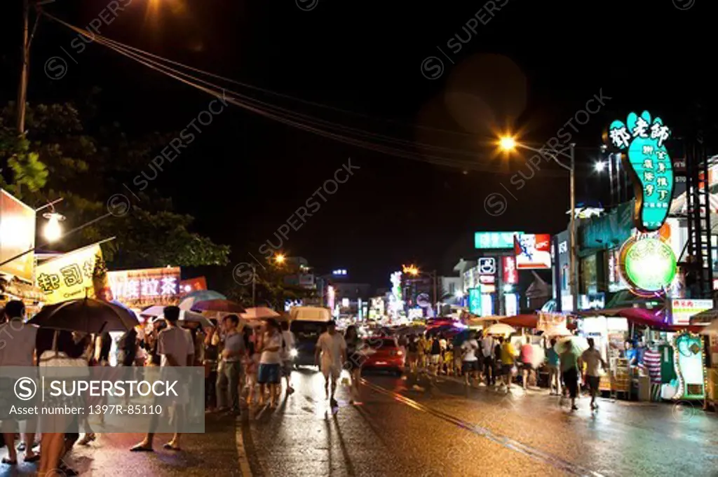 Kenting, Pingtung, Taiwan, Asia, Night Market,