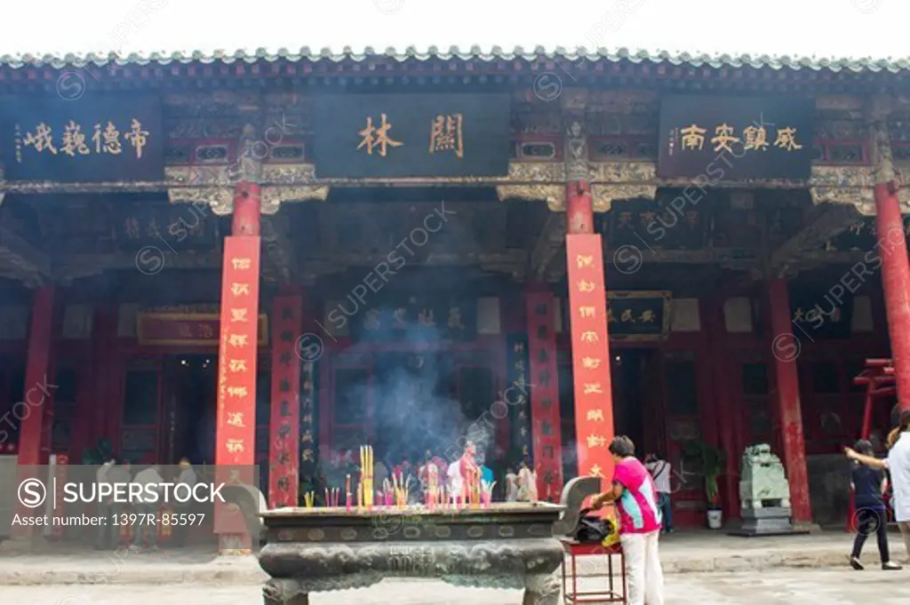 Henan Province, China, Asia, Temple,