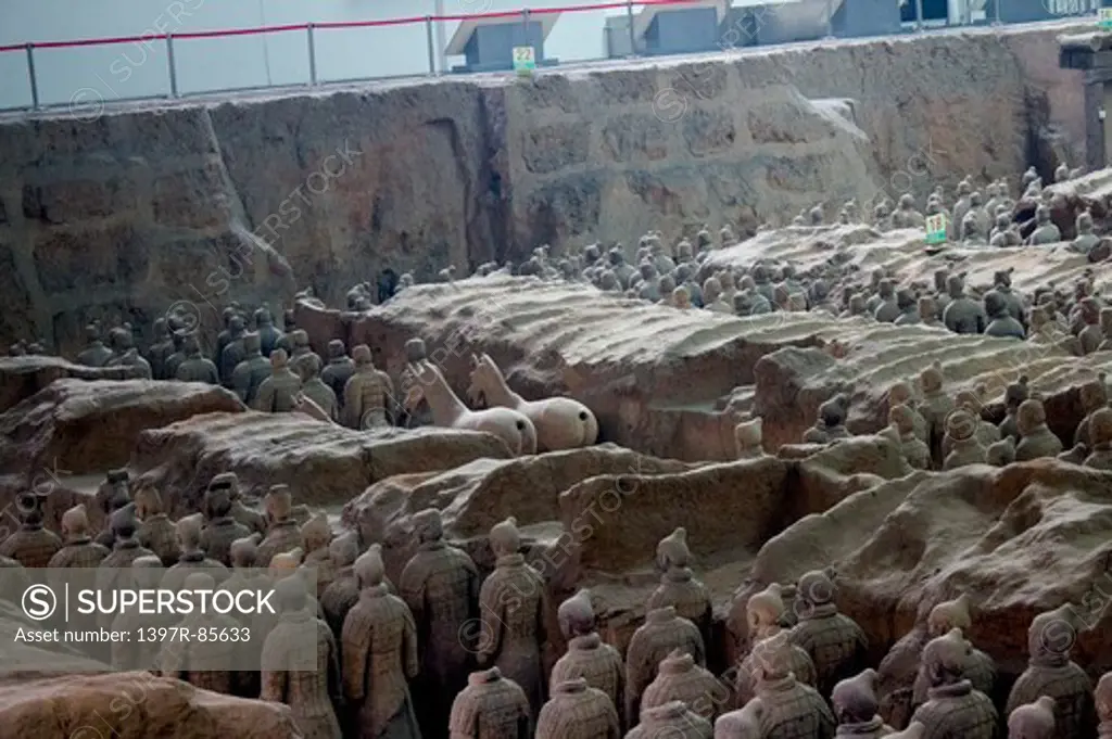 Shaanxi Province, China, Asia, Terracotta,