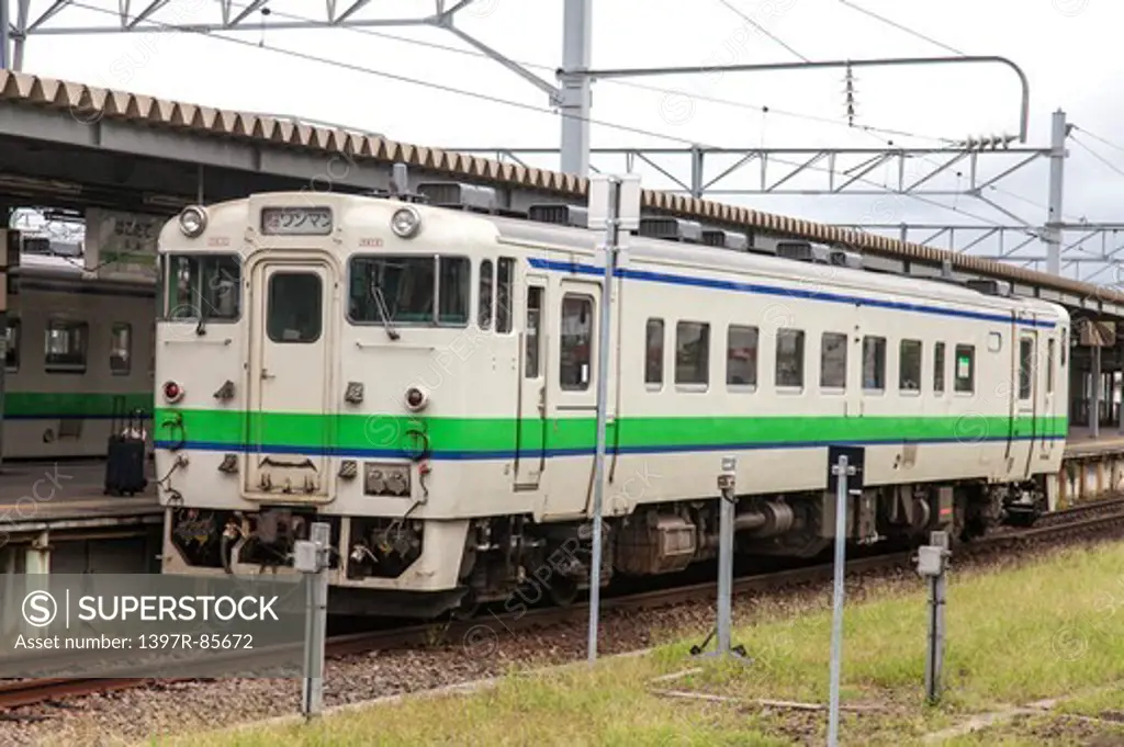 Hokkaido, Japan, Asia, Station, Train,