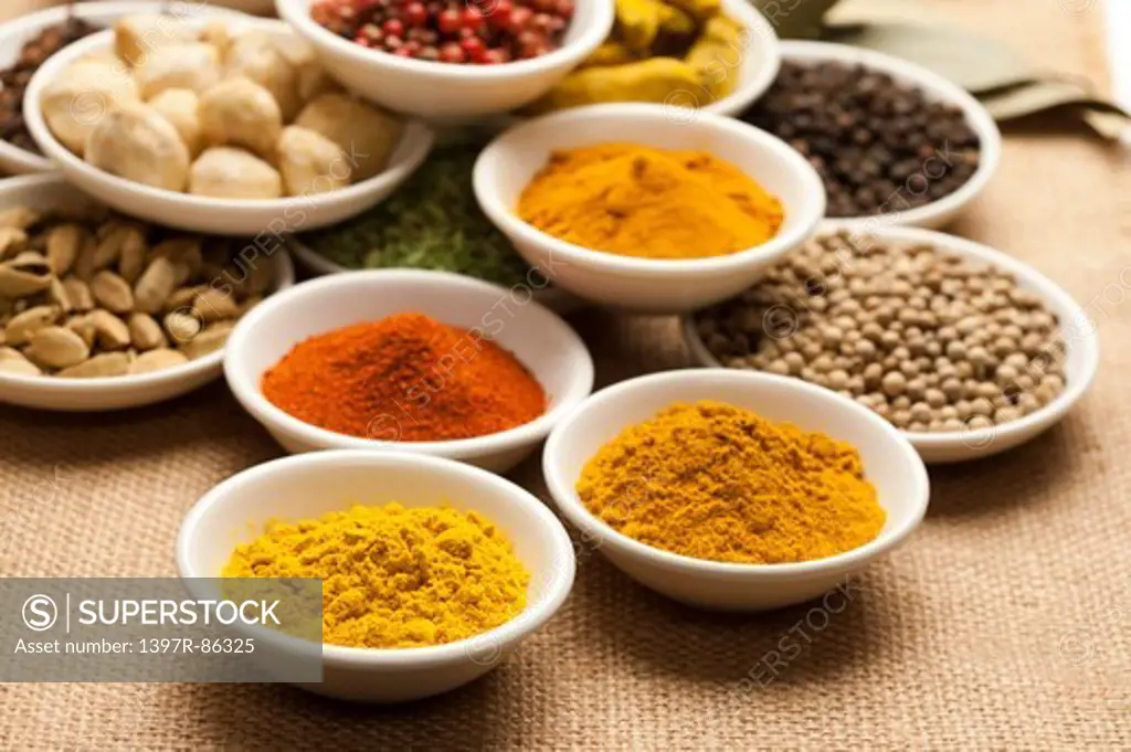 Spice, Turmeric powder, Chili Pepper, Curry Powder, Cardamom, White Peppercorn, Chickpea, Fennel, Curcuma,