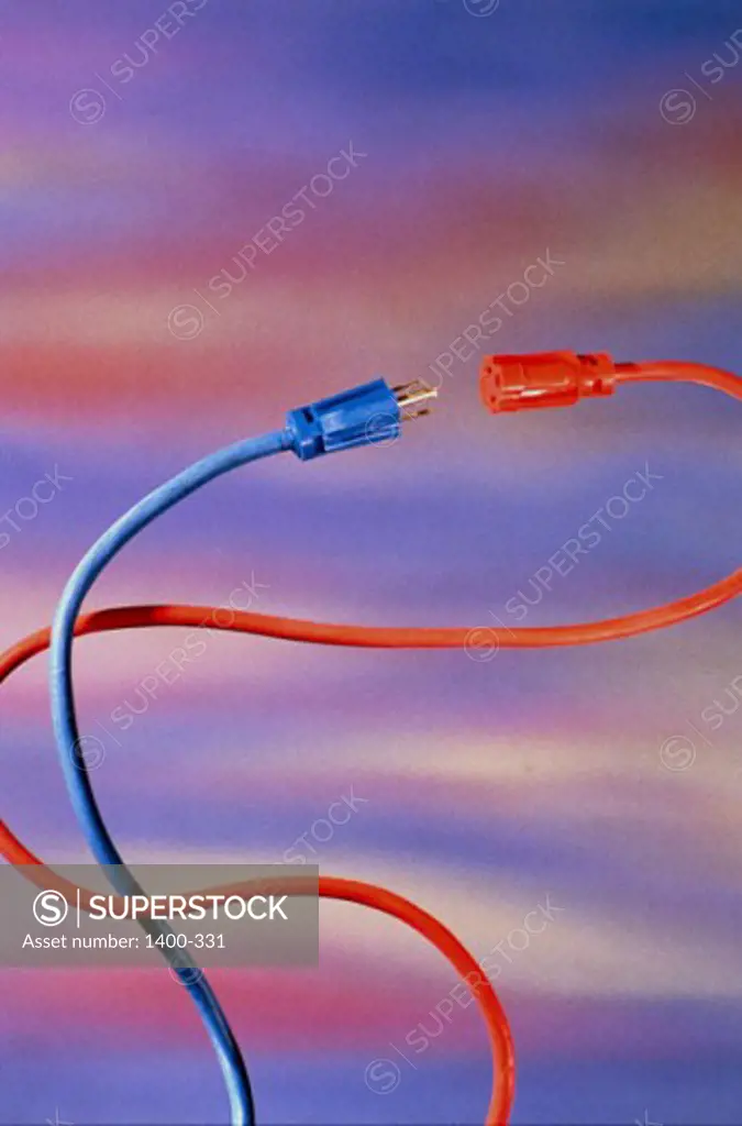 Close-up of an electric cord