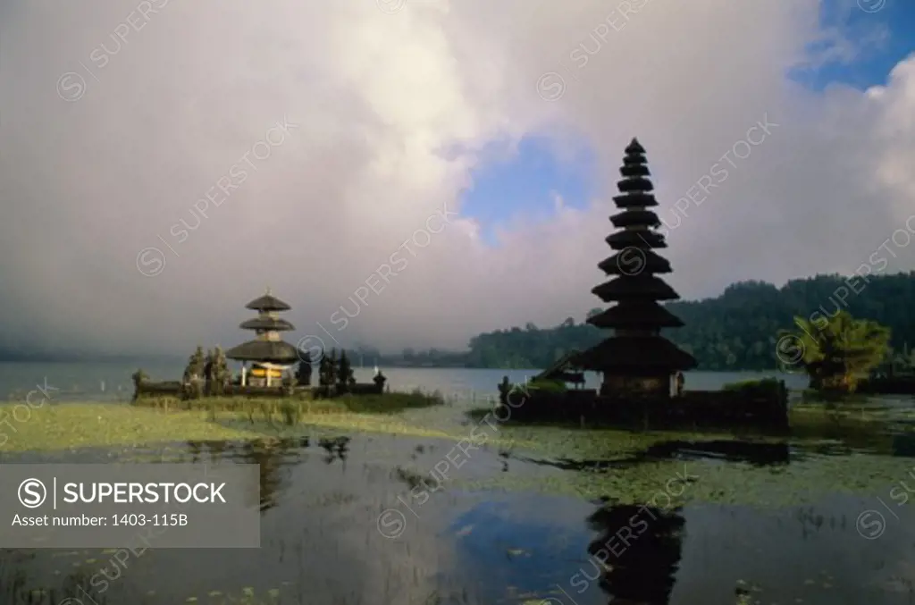 Pura Ulun Danu Bratan Lake Bratan Bali Indonesia