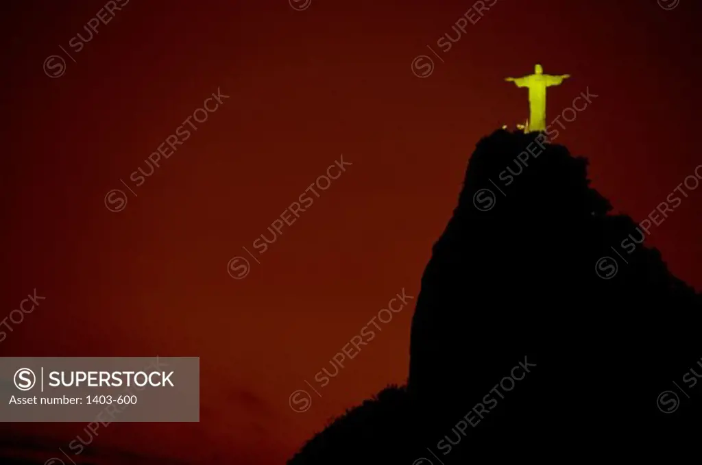 Christ the Redeemer Statue Mount Corcovado  Rio de Janeiro, Brazil