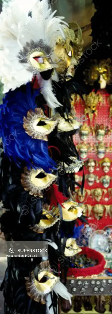 Masquerade costumes at Venice, Italy