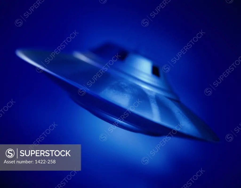 Close-up of an UFO
