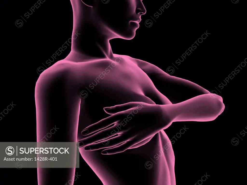 Breast Exam by Hank Grebe, digitally generated image