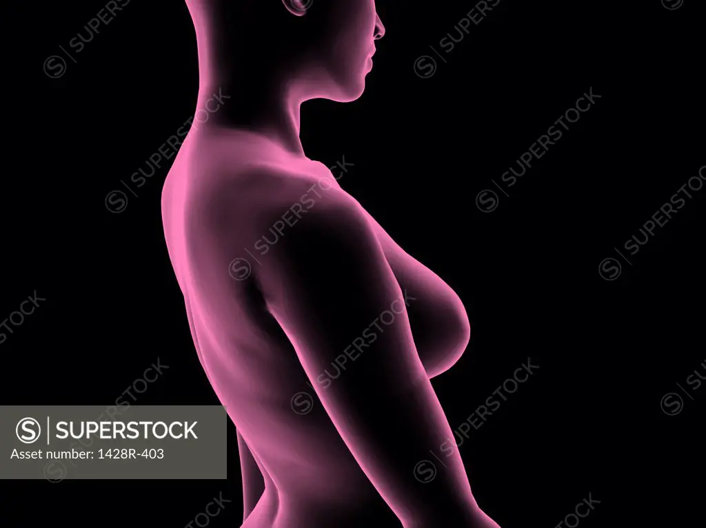 Breast Exam by Hank Grebe, digitally generated image