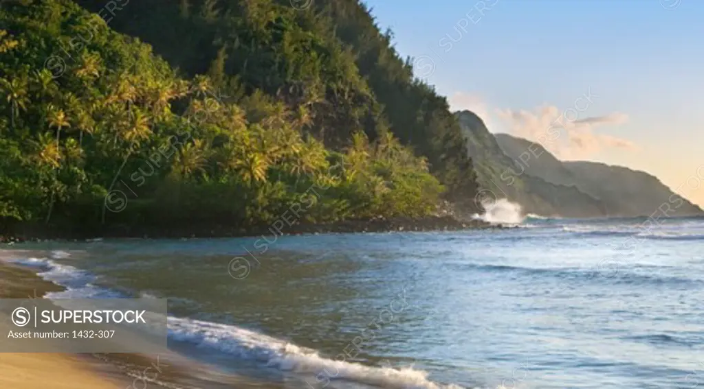 Ke'e Beach Kauai Hawaii, USA