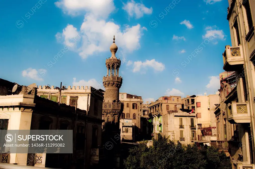 Minaret in Cairo.