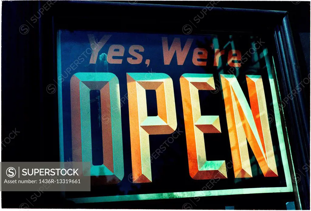 Yes, we´re open.