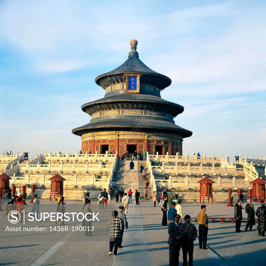Hall of Prayer for Harvest. Temple Of Heaven. Beijing. China