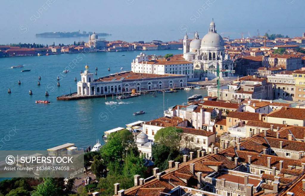 View to Santa Maria della Salute. Venice. Italy
