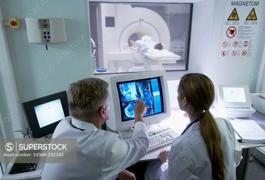 NMR (Nuclear Magnetic Resonance), medical imaging for diagnosis