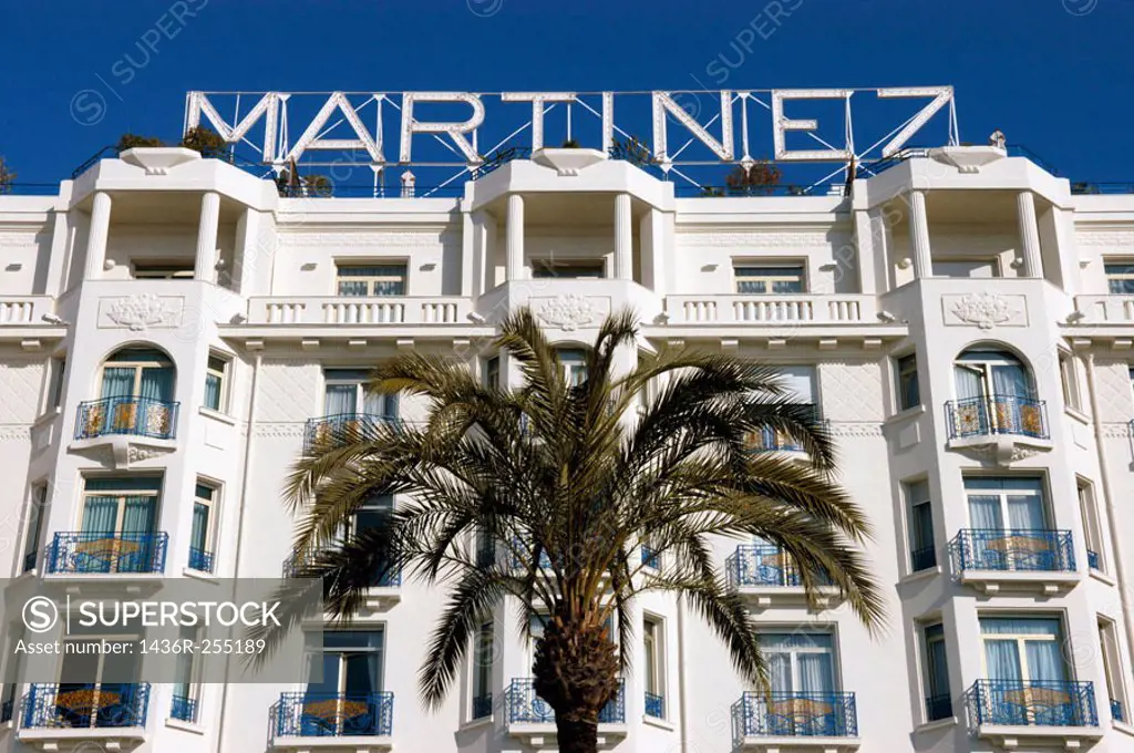 The Hotel Martinez is a 1930s palace displaying an elegance typical of the French Riviera and featuring Art Deco style throughout. It is located on th...