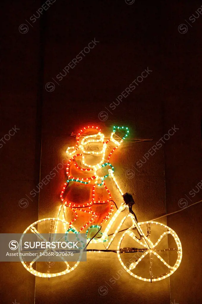 Santa Claus, Chritsmas lights