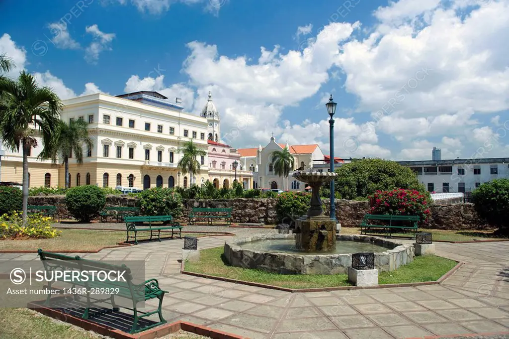 Waterfront Gardens, Old Town, San Felipe, Panama City, Panama