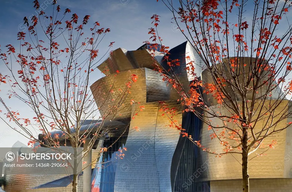 Guggenheim Museum of Art, Bilbao, Biscay, Basque Country, Spain