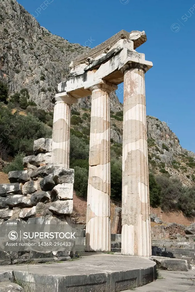 The Tholos at Delphi, Greece