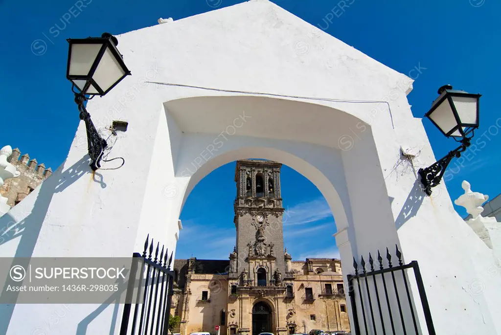 Church of Santa Maria, Arcos de la Frontera. Cadiz. Andalucia. Spain.
