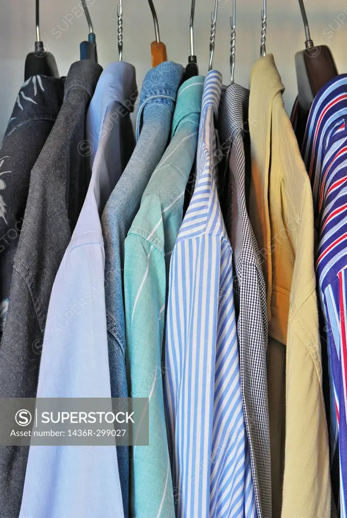 Shirts in Wardrobe