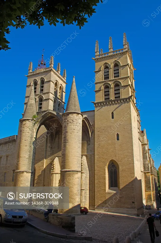 St Pierre cathedral, Montpellier, Herault, Languedoc-Roussillon, France