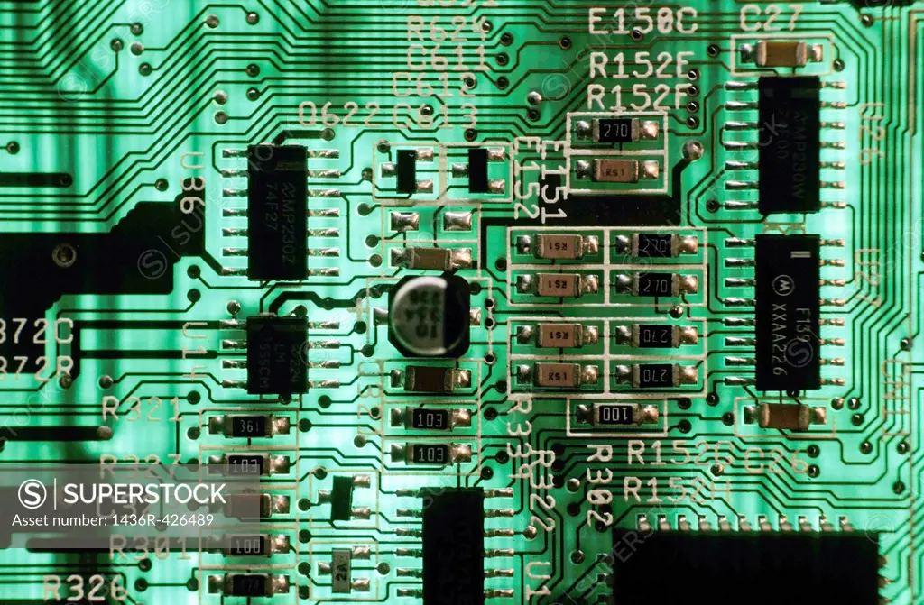 Integrated circuit board from a computer