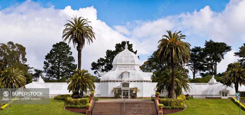 Conservatory of Flowers, Golden Gate Park, San Francisco, California, USA