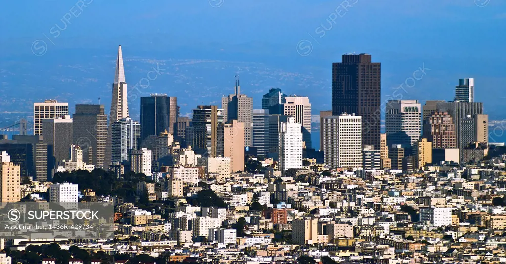 San Francisco cityscape, California, USA