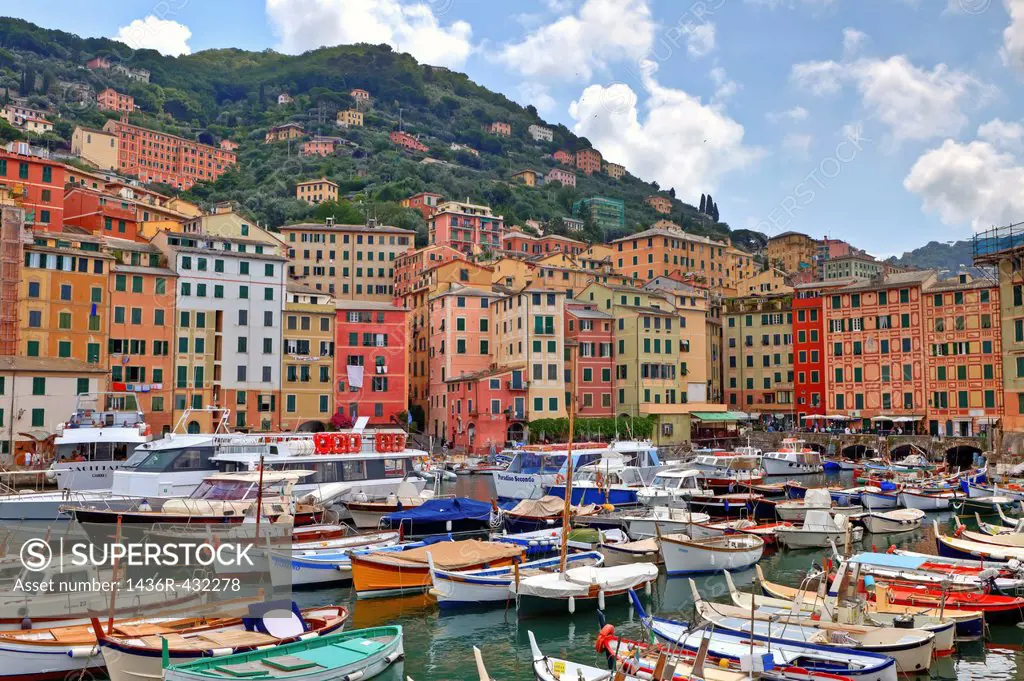 Camogli is an ancient port city in Liguria, on the Golfo Paradiso