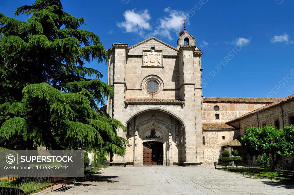 Europe, Spain, Castile and Leon, Castillia y Leon, Avila, Unesco World Heritage Site, Real Monasterio de St  Thomas