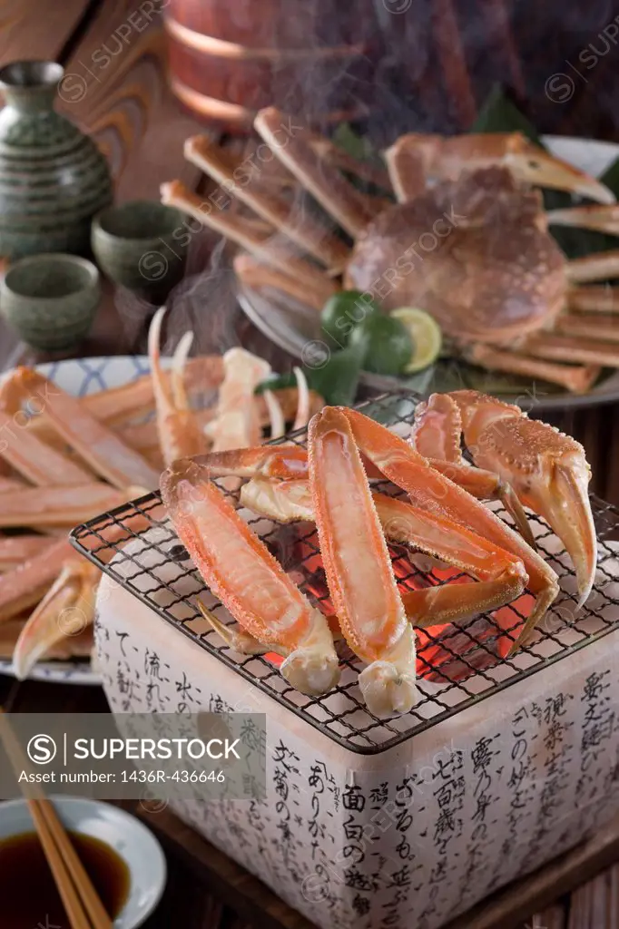 Grilled Snow Crab