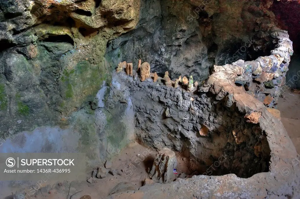 Limestone cave, Laos