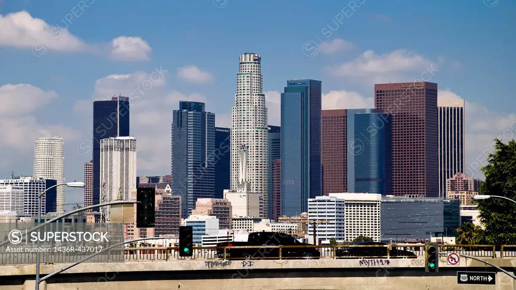 Los Angeles cityscape, California, USA