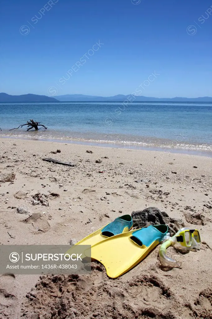 Summer vacation beach concept Photographed in Australia, Great Barrier Reef
