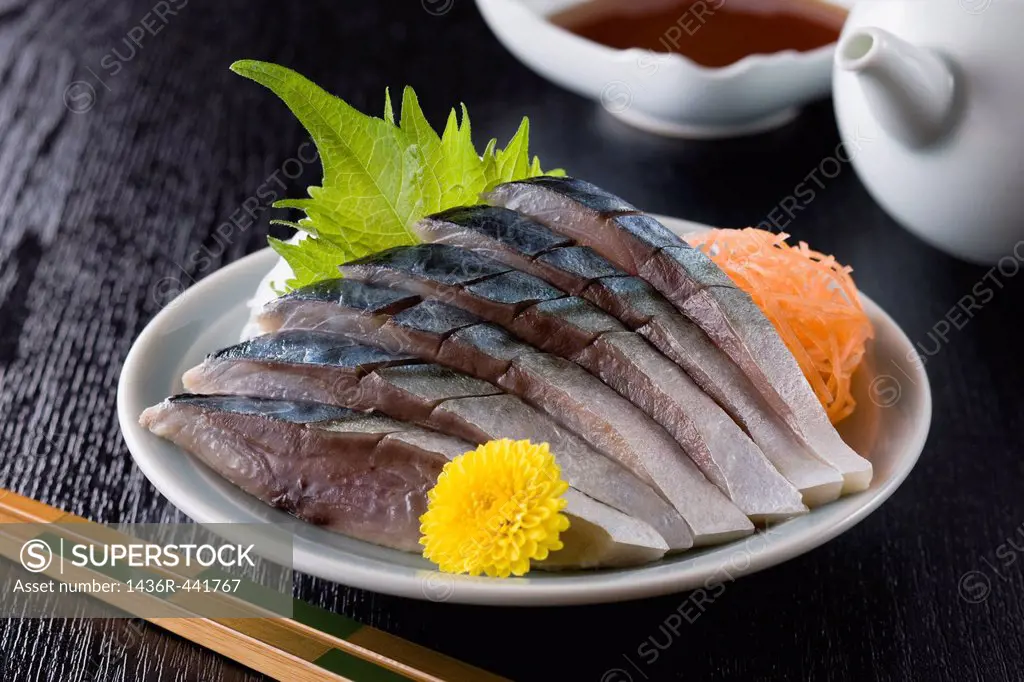 Vinegared Mackerel Sashimi