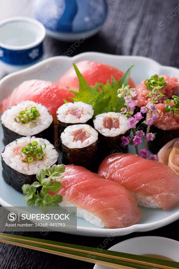 Various Tuna Sushi
