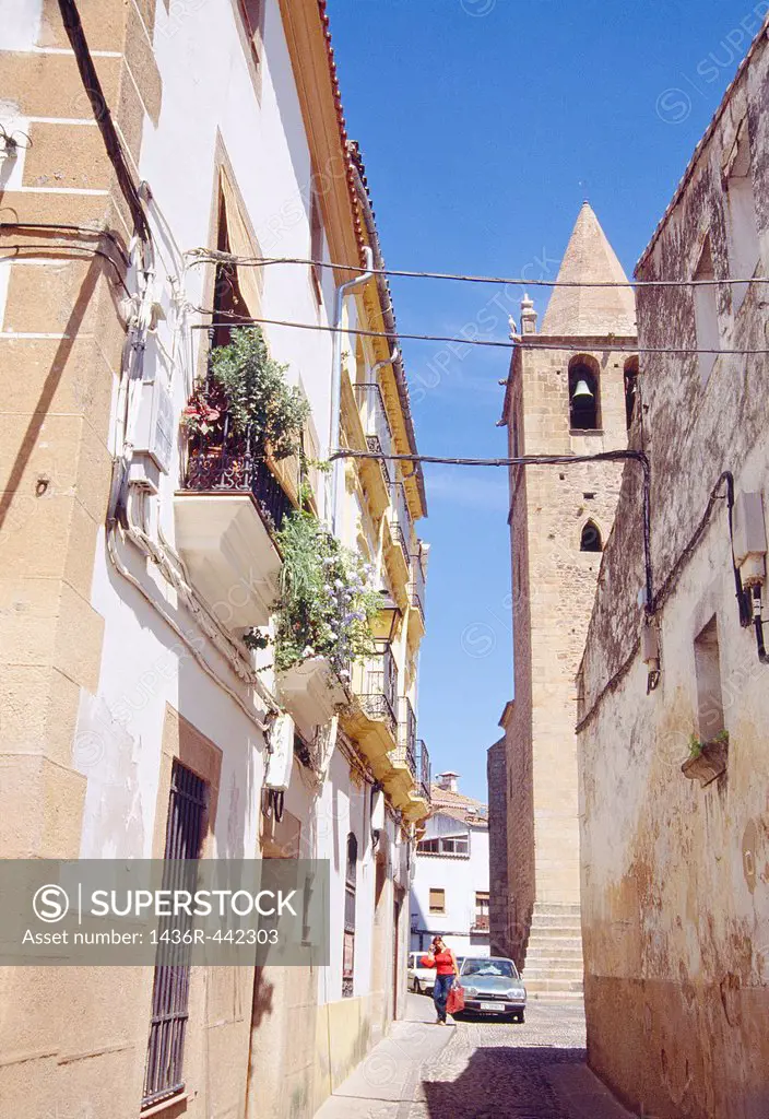 Street. Caceres, Extremadura, Spain.
