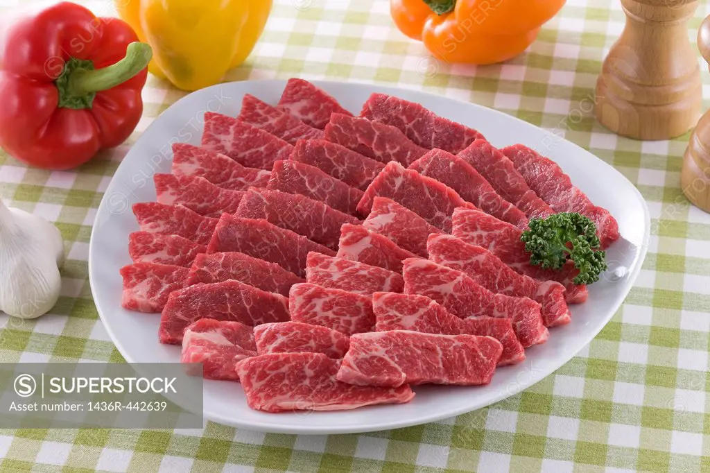 Sliced Bone_less Short Rib of Beef