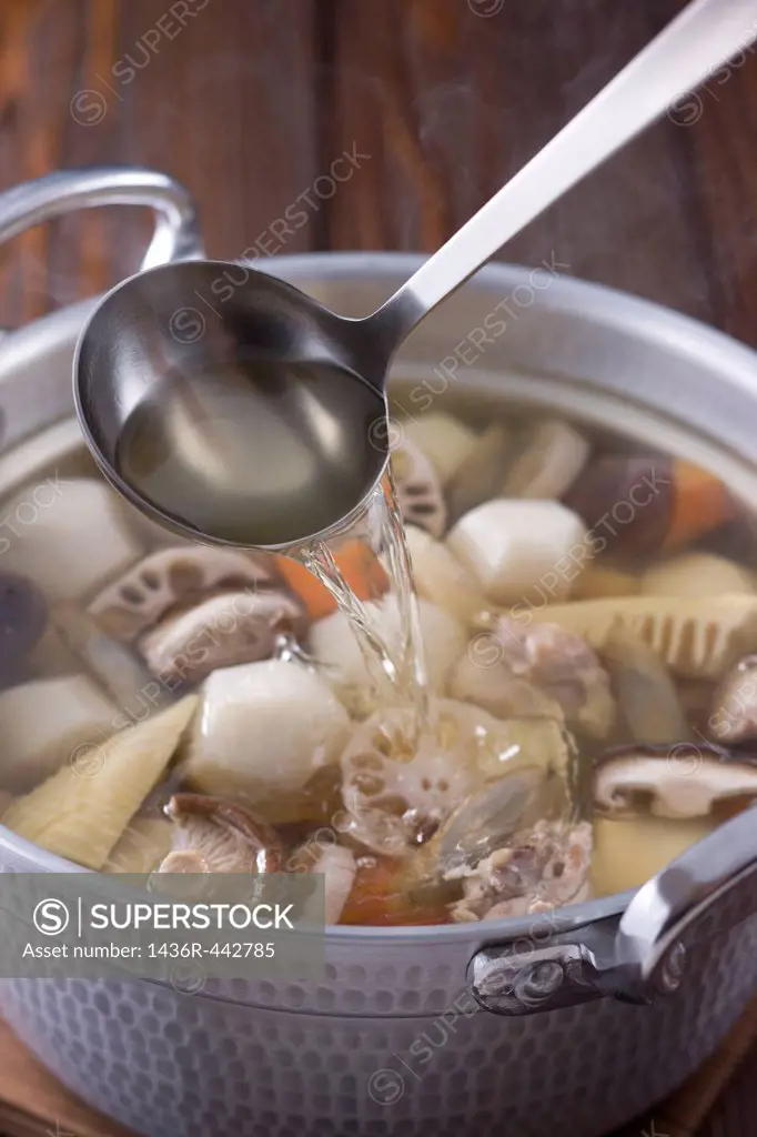 Simmered Vegetable with Dashi
