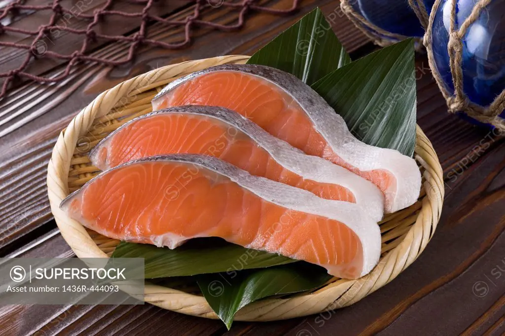 Sliced Silver Salmon