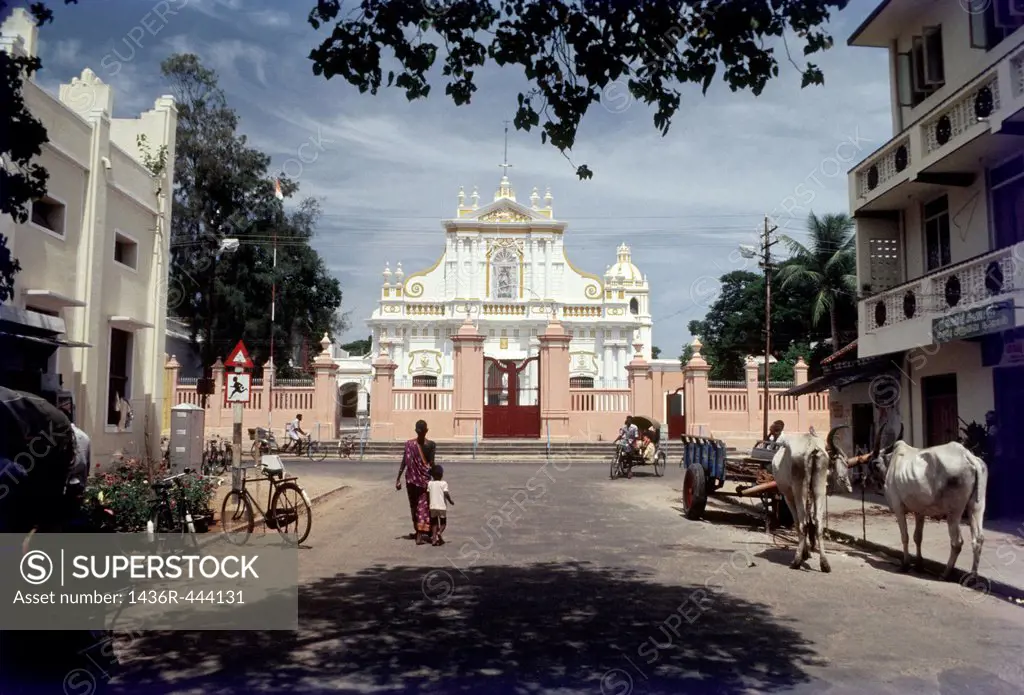 Cathedral of Our Lady Immaculate Conception,Roman Catholic - Latin Rite, Pondicherry,Puducherry, Union Territory of India